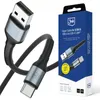 Kabel 3mk Hyper Cable N-SERIES USB-A / USB-C 2m 9V/2A 18W / czarny